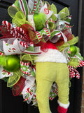 Deluxe 60cm Grinch Wreath