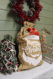 Natural Jute Christmas Sack