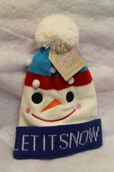 Toddler Knitted Christmas Hat