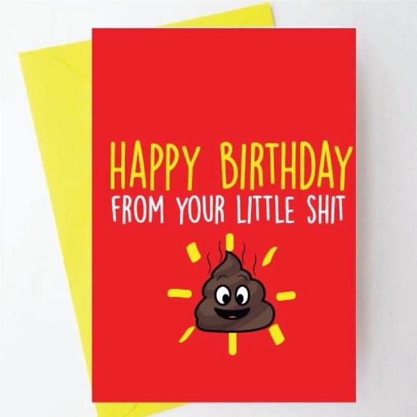 Little Shit Card