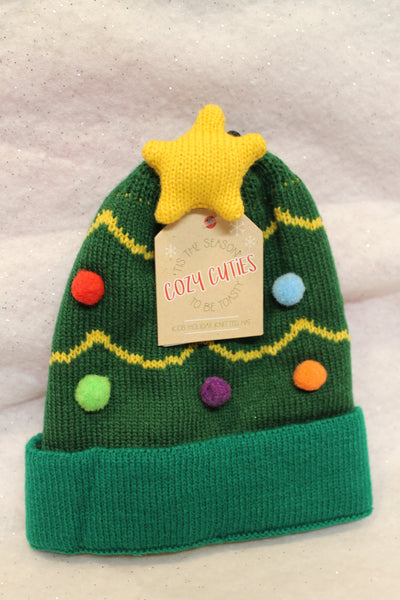 Toddler Knitted Christmas Hat