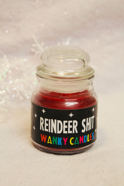 Reindeer Shit Candle