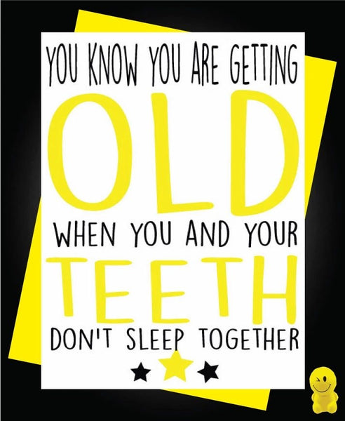 You and your teeth card